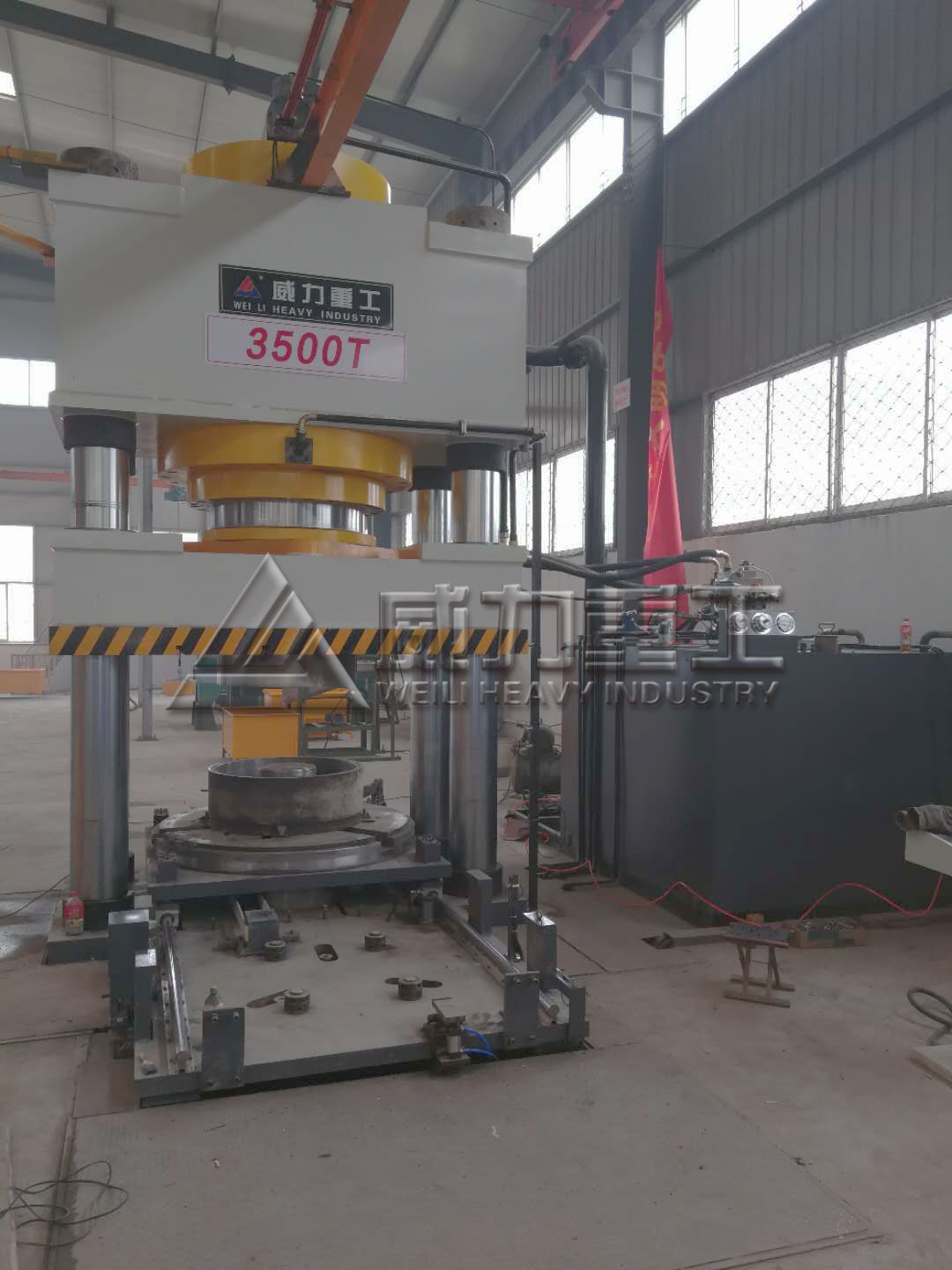 3600噸四柱油壓機