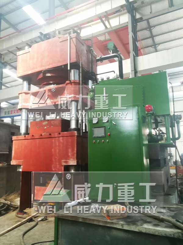 1600噸壓力機(jī)試機(jī)現(xiàn)場(chǎng)