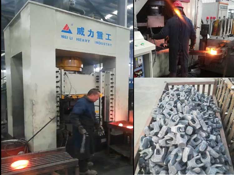500噸萬向節(jié)熱鍛成型油壓機