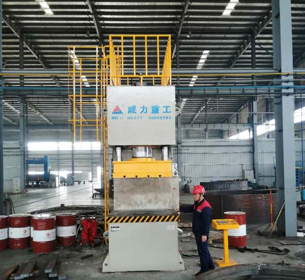 500噸單柱油壓機_YW41-500T校直校