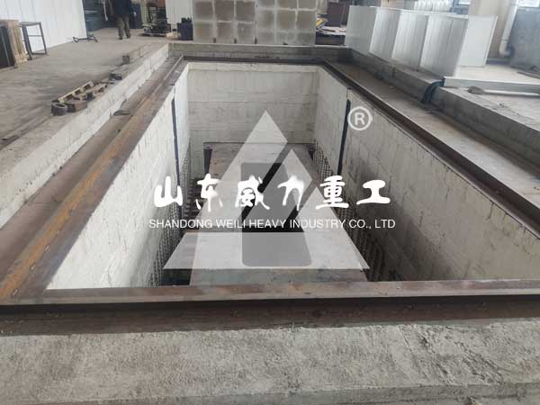1600噸油壓機熱處理現(xiàn)場圖